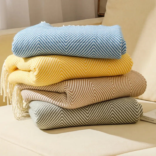 Cozy Spring Snuggle Sofa Couch Throw Blanket