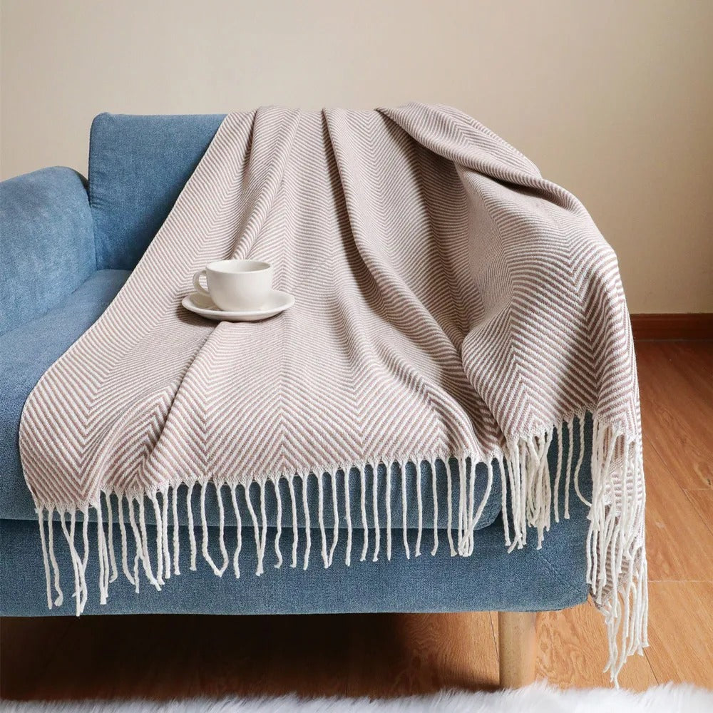 Cozy Spring Snuggle Sofa Couch Throw Blanket