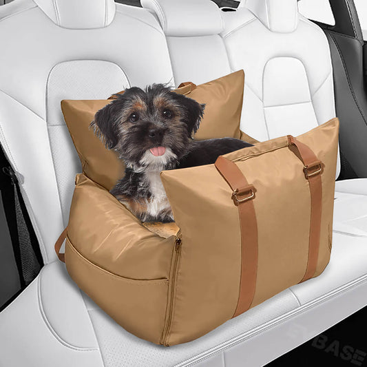 PuppyPorter On-the-Go Car Bed Carrier for Dogs and Cats
