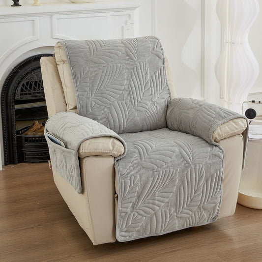 Housse de fauteuil inclinable matelassée, 6 couleurs, protection de canapé, jet de canapé pour canapés, housse sectionnelle